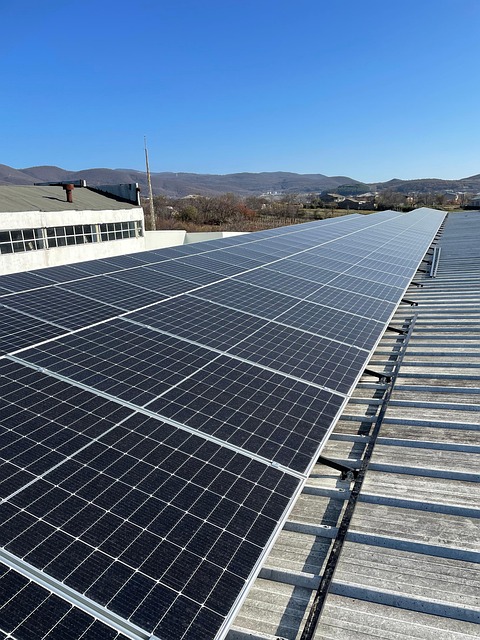 solar panel installation on residential roof in Canada